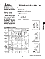 DataSheet CD4001B pdf